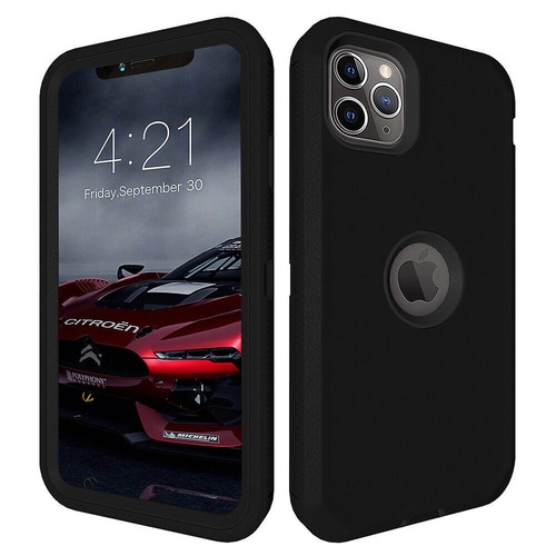 For Apple iPhone 11 Pro Max Case Hybrid Shockproof Armor Cover With Belt Clip - Picture 13 of 19