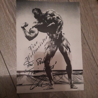 Autogramm  Bodybuilder Vize Weltmeister 1992