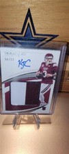 KJ COSTELLO auto patch immaculate football /99 RPA PPA-KC MISS STATE
