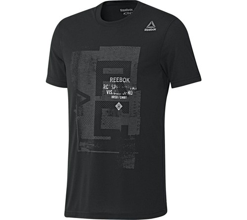 REEBOK PERFORMANCE COMBAT TRAINING TEE SHIRT TOP - Picture 1 of 8