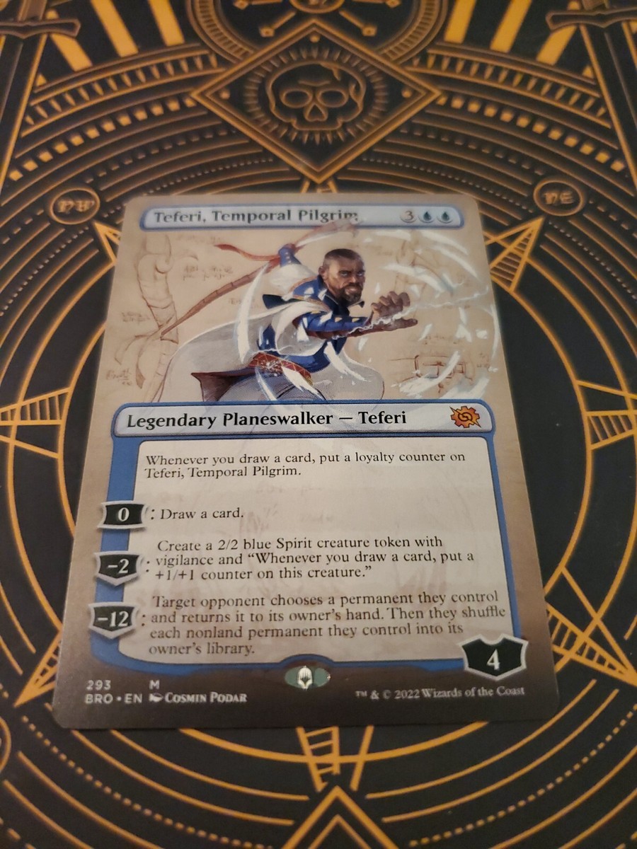 x1 Teferi, Temporal Pilgrim - Borderless M MTG The Brothers