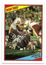 LAWRENCE TAYLOR 1984 TOPPS IR CARD NEAR MINT CONDITION