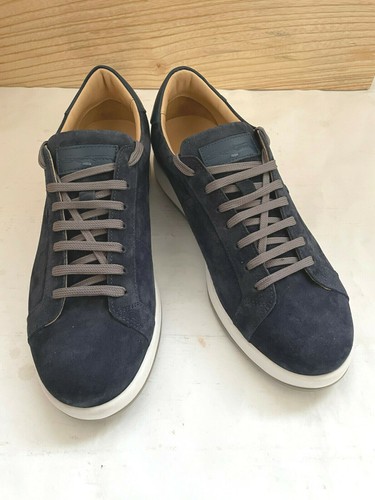 santoni sneaker navy