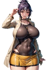 Anko Mitarashi Naruto Waifu Weatherproof Anime Sticker 6" Car Decal S1