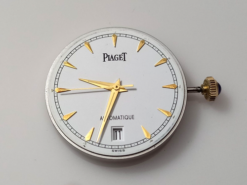 PIAGET POLO AUTOMATIC CAL 9511 FREDERIC PIGUET 951 (Dial, Hands & Mvt) -WORKING - Picture 3 of 7