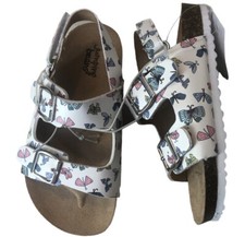 NEW Toddler Jumping Beans Girl s Sandals Size 8T Flowers
