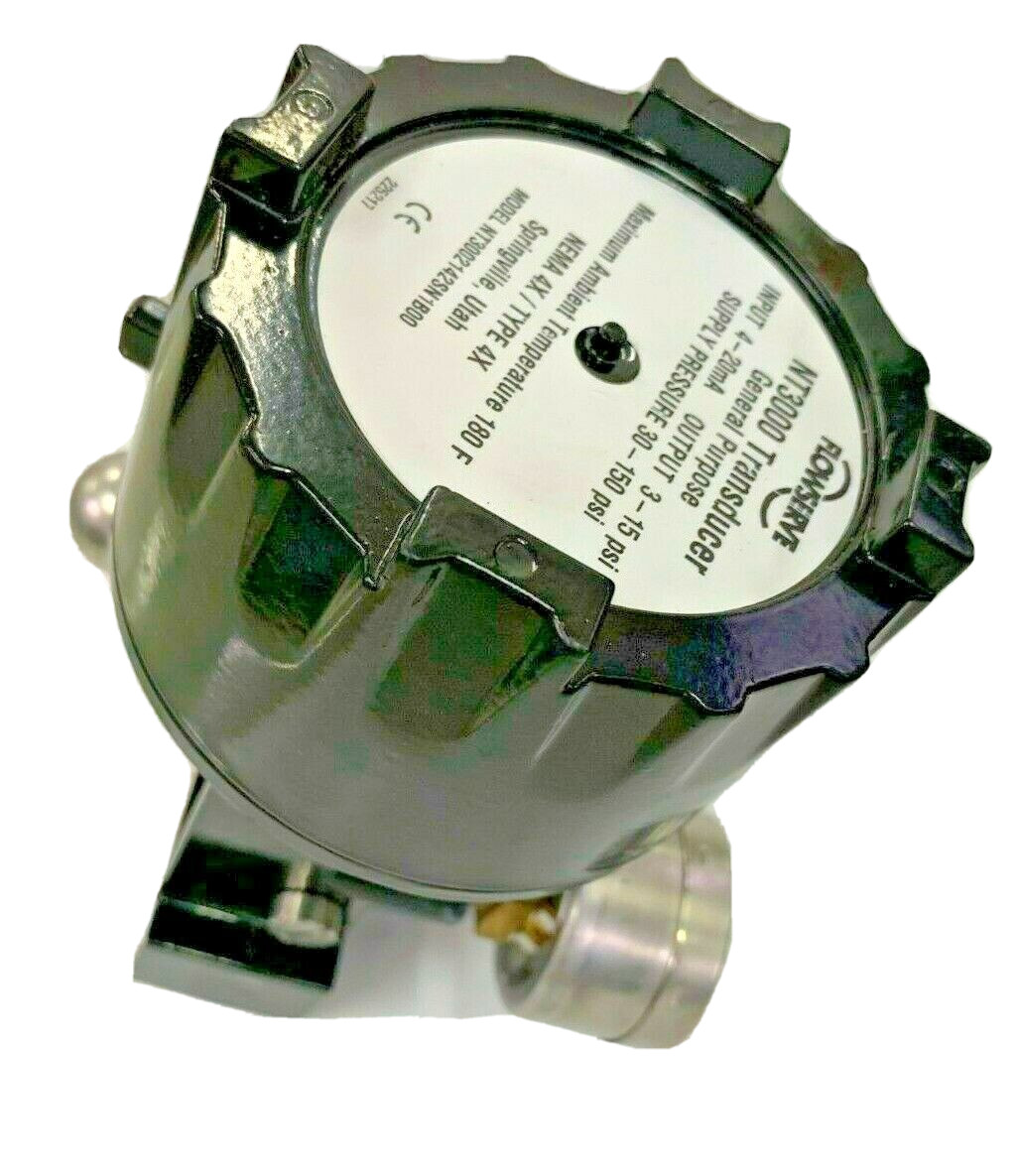 FLOWSERVE NT3000 Pressure Transducer NT3002142SN1B00 3-15 psi NEMA 4 / Type 4X