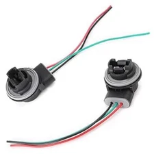 2 PCS Car Brake Light Socket Replacements, Brake Light Adapter Harness Socket, U