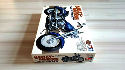 1:6 Scale Tamiya HARLEY DAVIDSON FLSTF FAT BOY | Ultra rare | eBay