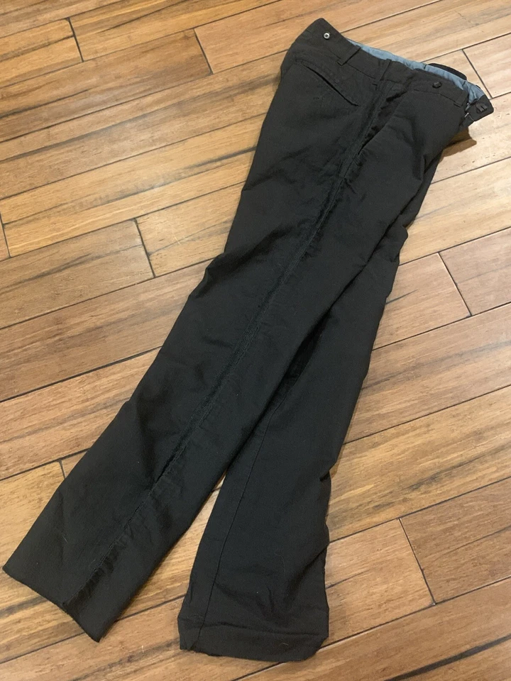 DIESEL Black Gold Mens Black Pants Size 29 W-34 L - Image 3 of 4