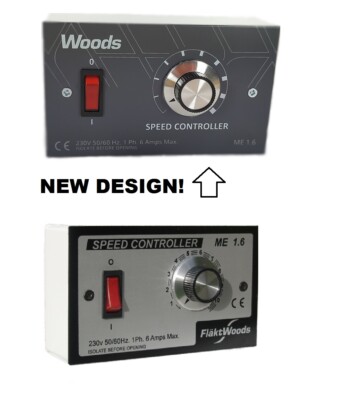 Flakt Woods ME1.6 Drehzahlregler Brandneues Design