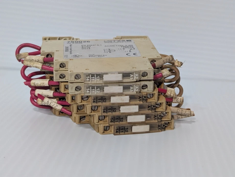 Luetze RE 6-0026 Insulation Relay, AC/DC 110V, 0.4W: 230V/3A: 24V/1A 760026 - Image 2 of 3