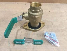 WILO 2705806 1-1/4" SWEAT X FLANGE BALL VALVE WITH ROTATING FLANGE 216233 