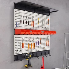Garage Storage Wall Organizer Tool Storage Rack Wall Mounted Tool Storage Kit