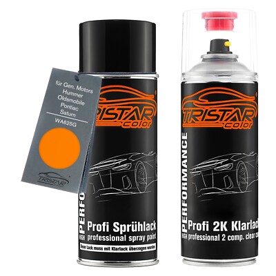 Autolack 2K Spraydosen Set für Gen. Motors WA625G Amplify Non Metallic Tintcoat