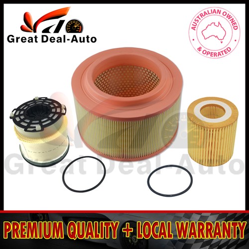 Oil + Air + Fuel Filter Kit For Ford Ranger PX PX2 & BT50 2011+ 2.2L 3 ...