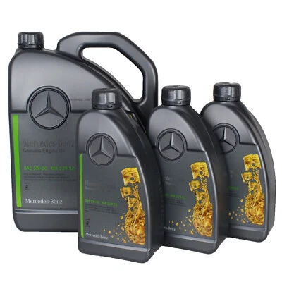 MERCEDES BENZ Original Mercedes-Benz Motoröl 5W-30 MB 229.52 Engine Oil 3x1 Liter + 1x5 Liter
