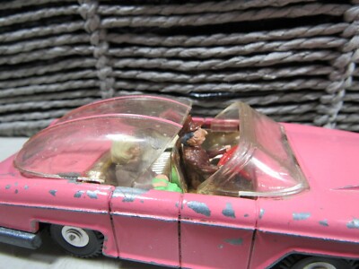 Vintage 1960's Dinky Toys Lady Penelope's Fab 1 Thunderbirds Pink