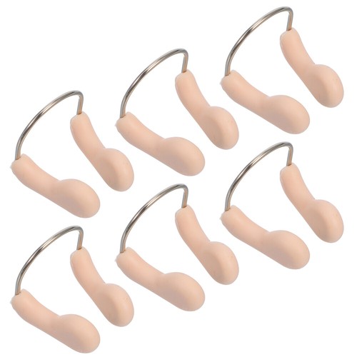 6 PCS Nose for Swimming Clip Clips Diving