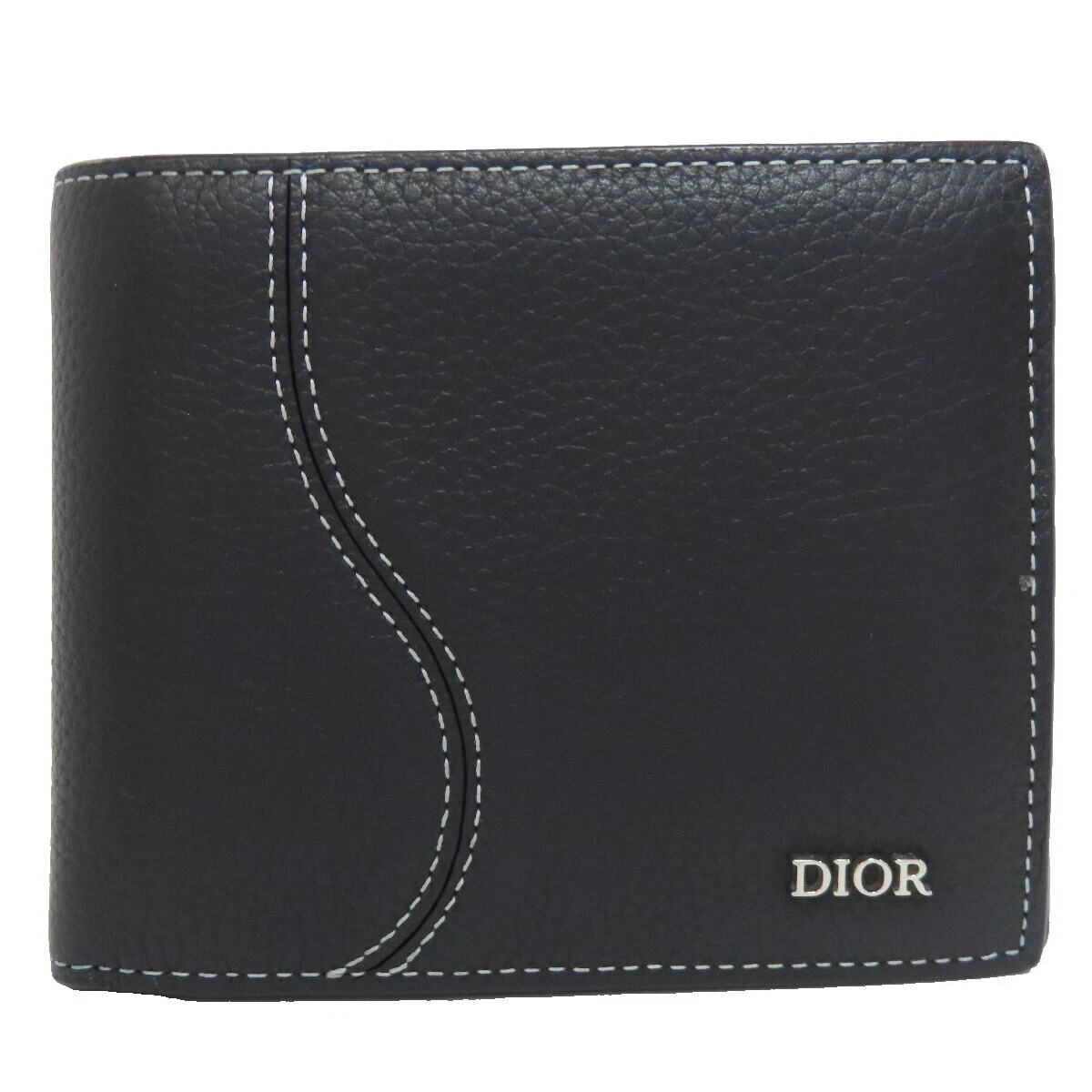 Carteras de cuero negro Dior para De mujer