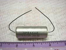 Sprague 3.0uF 5% 200vdc Vitamin-Q type Paper-In-Oil (PIO) TONE Capacitor