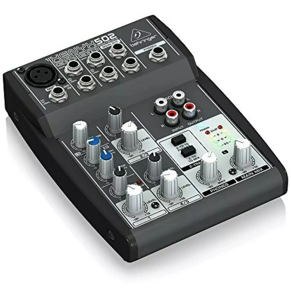 Behringer XENYX 502 Premium 5 Input 2 Bus Mixer No Power Supply - Image 2 of 4