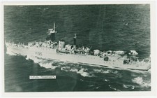H.M.S. REHBOCK (FI95) - EINE ORIGINAL ALTE ECHTFOTO POSTKARTE VON R. A. FISK 