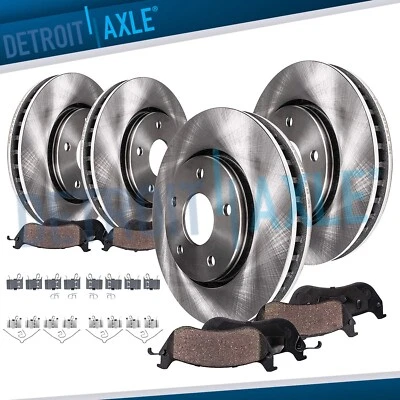 8pc Front Rear Brake Rotors Brake Pads Kit for Lexus RX350 RX350L RX450H RX450HL - Image 1 of 4