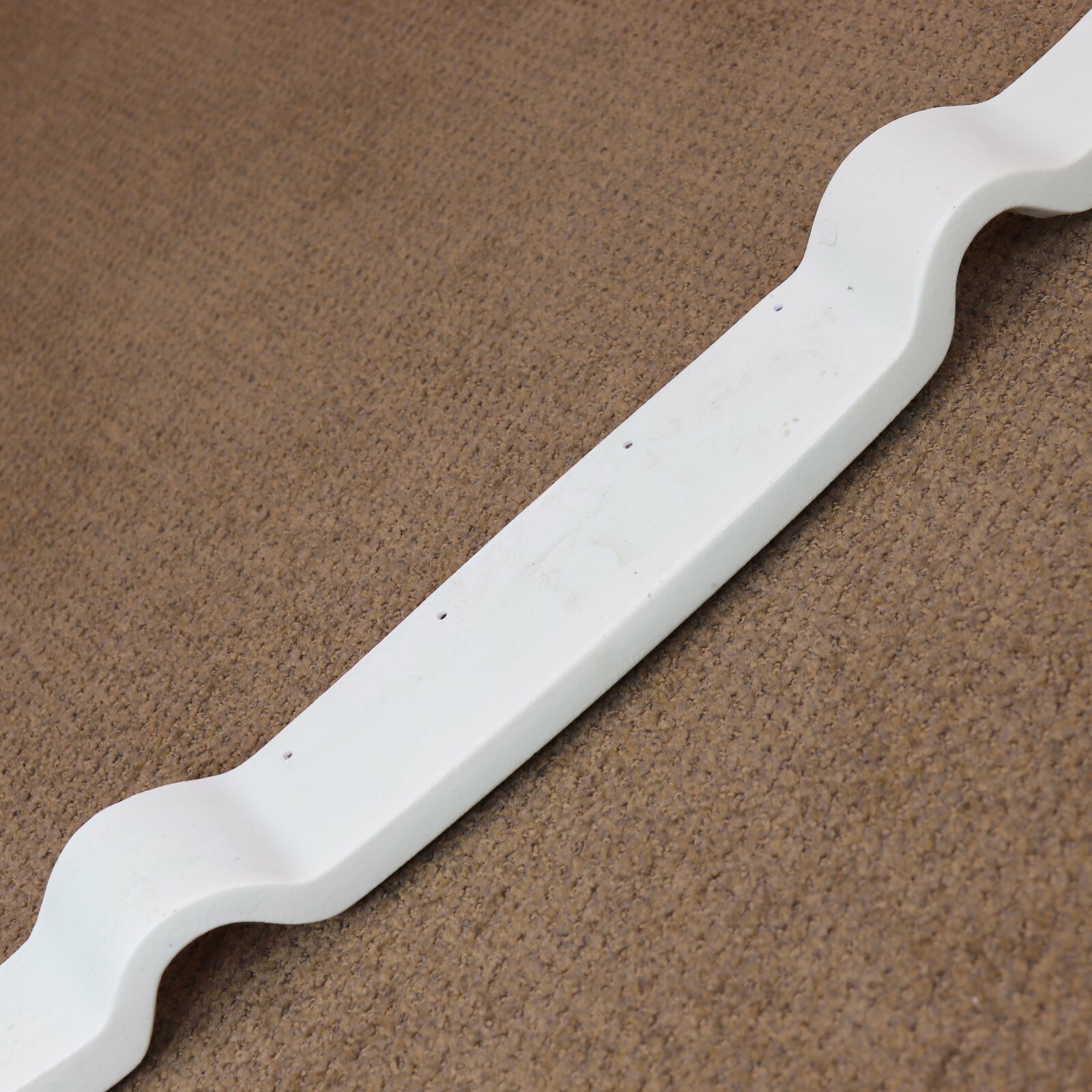 19561957 Corvette Radiator Support Lower Panel Baffle Press Molded