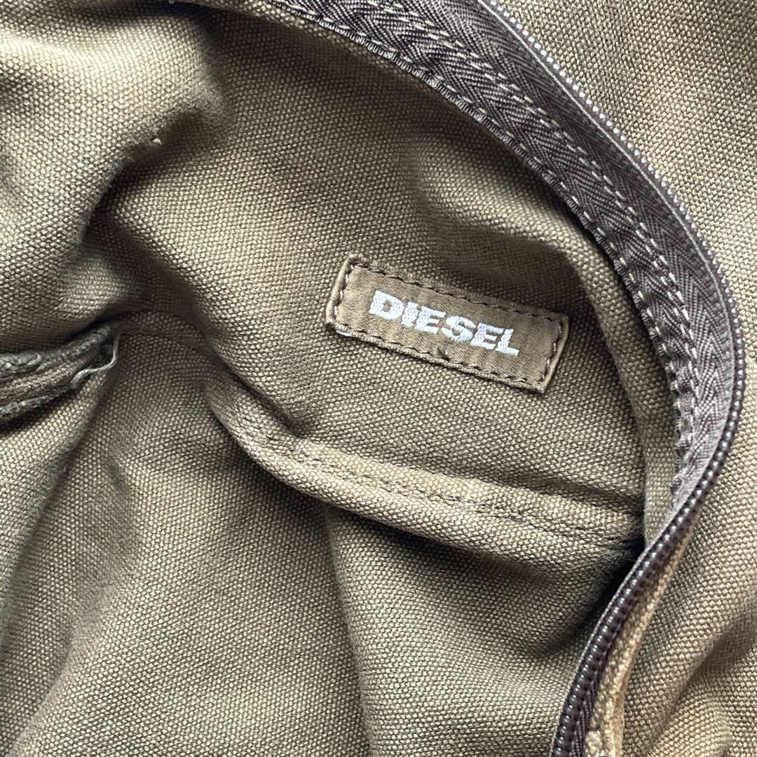 バッグ diesel 90s Archive leather shoulder bag DIESEL Rare Vintage Beige Leather Shoulder Bag Archive
