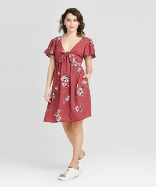 xhilaration floral dress