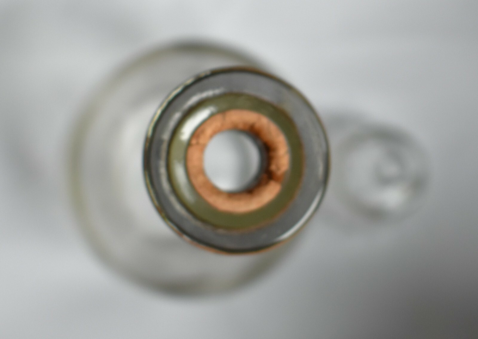 Vintage/Antique Jordan Wines Classic Cream Decanter Bottle with Stopper