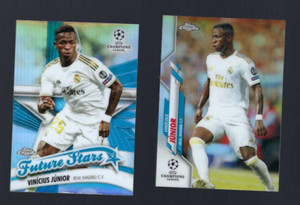 2019-20 Topps Chrome UCL - Refractor #33 Vinicius Junior-FutureStars card