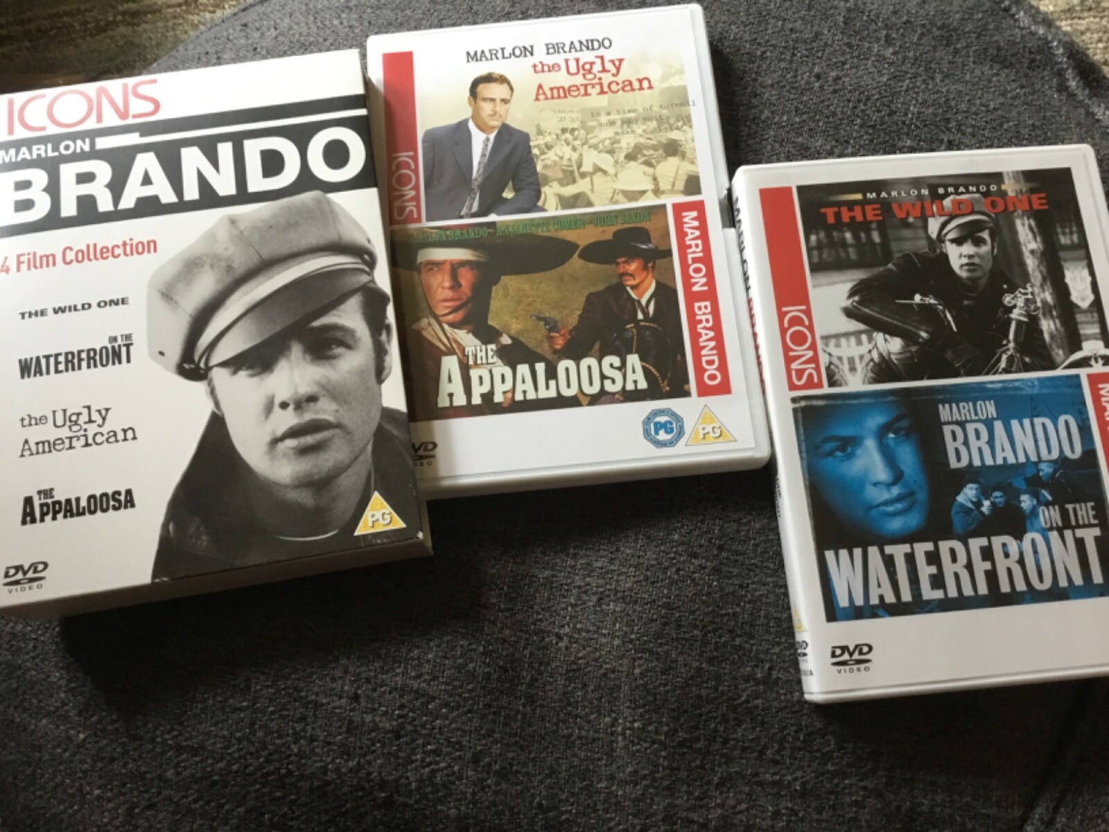 Marlon Brando - The Wild One / On the Waterfront / The Ugly American /Appaloosa