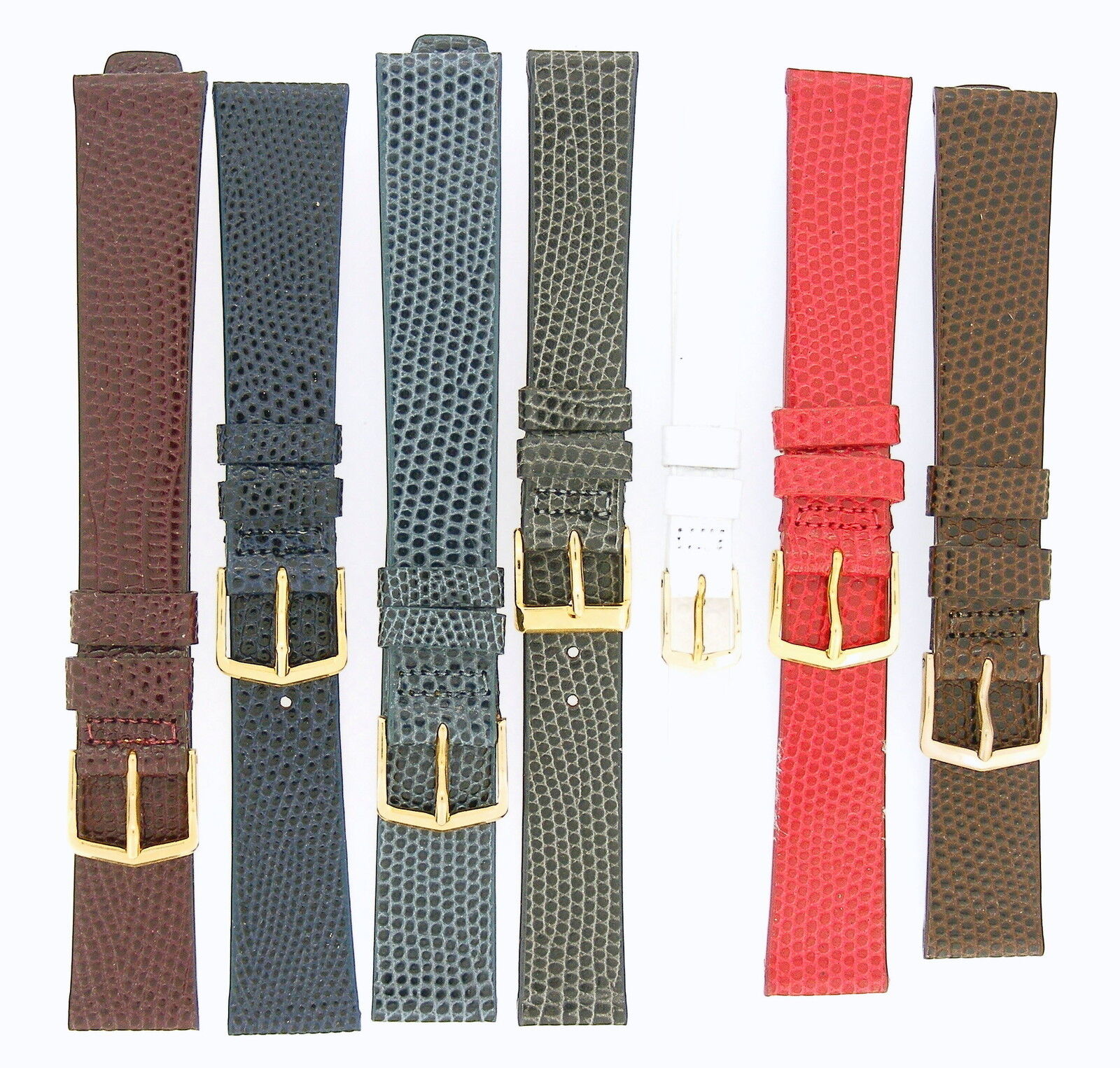 Watchband Stylecraft ORIENTAL LIZARD GRAIN ON CALF leather variations