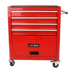 4 Drawers Rolling Tool Cart Chest Tool Garage Storage Cabinet Tool Box w/ Wheels