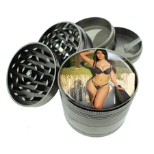  Dutch Pin Up Girls D11 Titanium Grinder 4 Piece Magnetic Hand Mueller