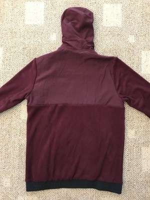 Nike Air Jordan Menu0026#039;s Full Zip Fleece Hoodie Jacket Bordeaux Size  Large L AQ8074 | eBay