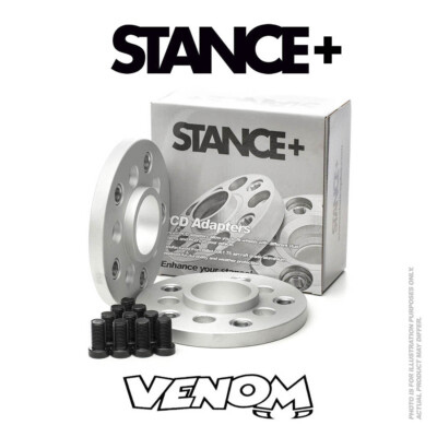 Stance + 15mm PKD Adapter VW Polo Mk4 9N 9N2 9N3 5x100 57,1 auf 5x120 72,5 M12