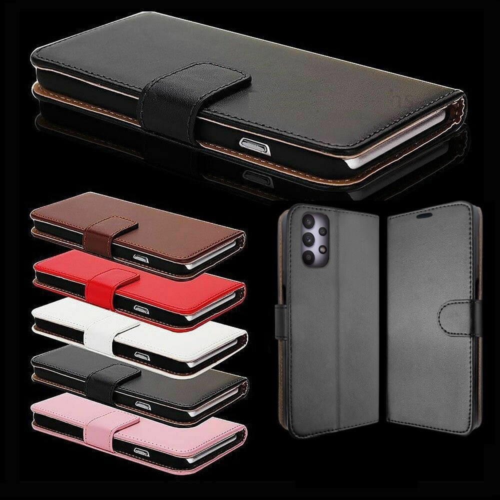 For Samsung Galaxy A12 Case Leather Wallet Book Flip Stand Cover for A12 Phone
