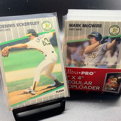 1989 Fleer Baseball *Pick Your Card - Complete Your Set* MLB B1