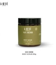 HER MIX HERBS Herbal body scrub reduces acne brightens smoothes skin Natural