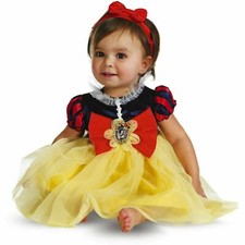 Disney Snow White Costume 12-18 Months Infant Baby Halloween Fancy Dress
