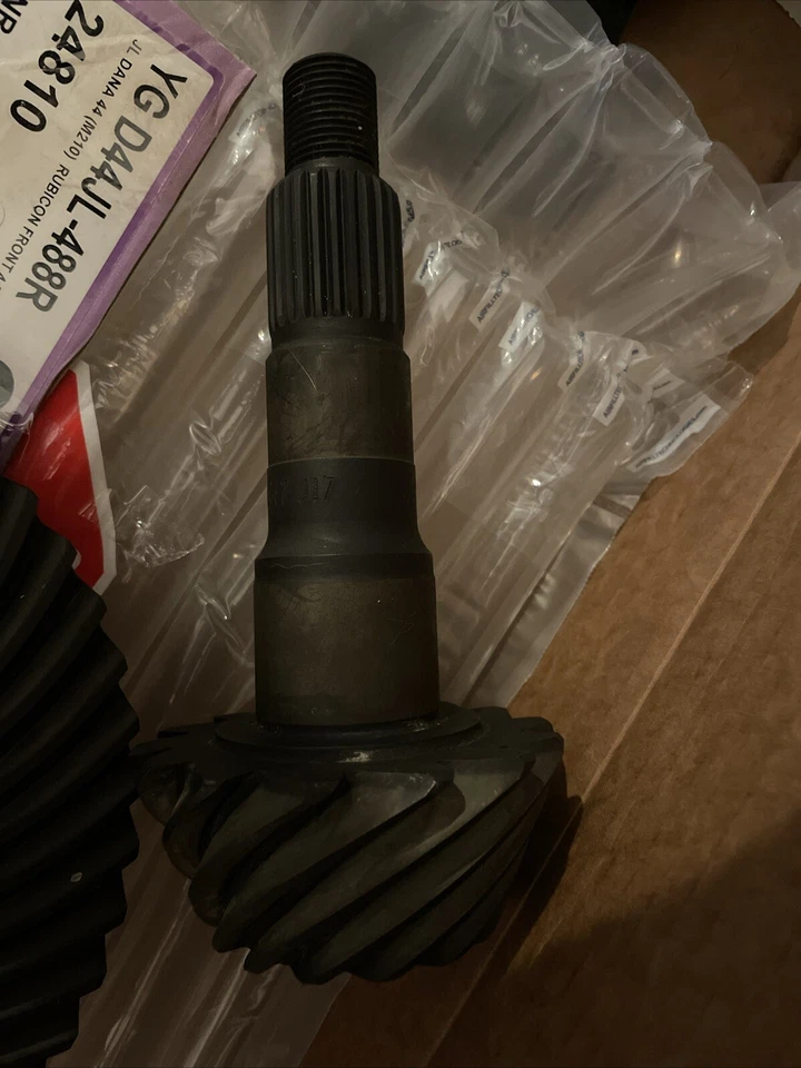 Engranajes de anillo y piñón Yukon YG D44JL-488R para Jeep JL delantero D44/210 mm, relación 4,88 Foto 3 de 4