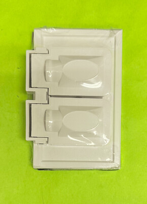 PREFERRED WH6002W EXTERIOR OUTDOOR 1 GANG OUTLET BOX COVER PLATE DUPLEX WHITE