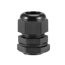20pcs M20x1.5 Cable Gland 6mm-12mm Wire Hole Waterproof Nylon Joint Adjustable