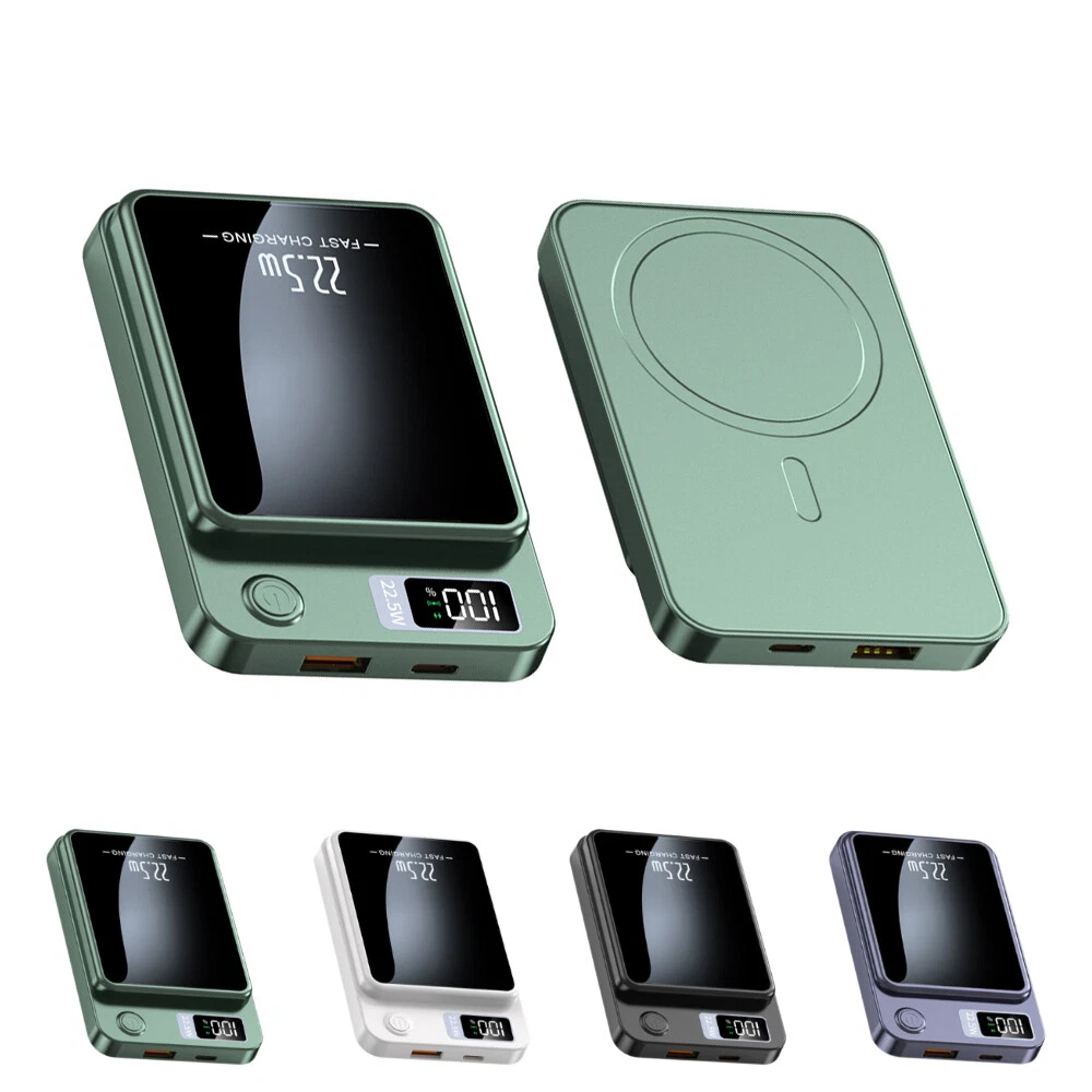 Magnetic Wireless Power Bank 10000mAh for iPhone 14 13 12 Fast Charging