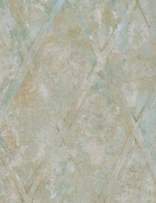 Large Diamond Lattice Wallpaper in Greens, Grays, Yellow/Greens, Gold + TE29304