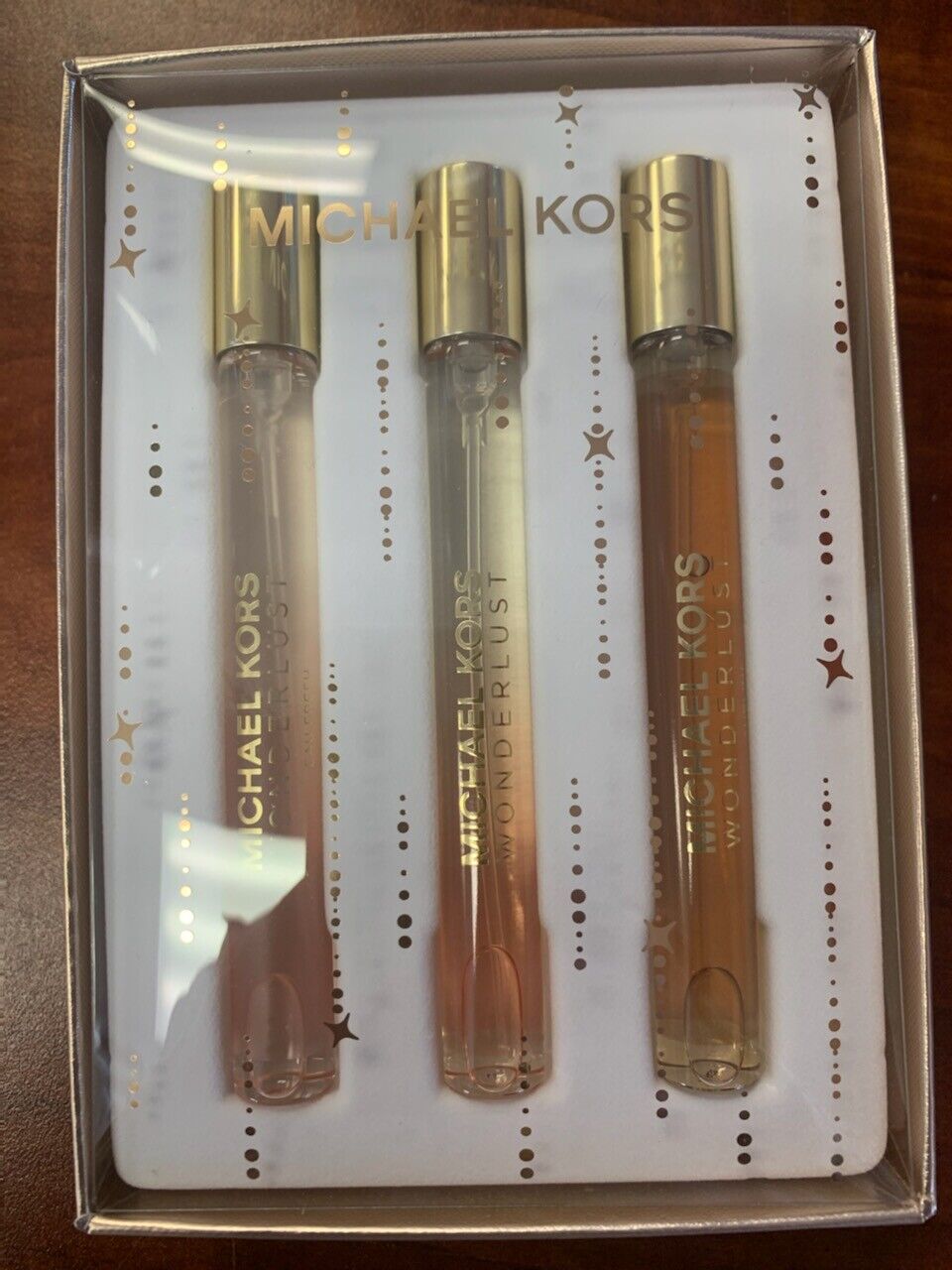 Michael Kors Wonderlust TRIO Womens Fragrance Gift Set NEW IN BOX