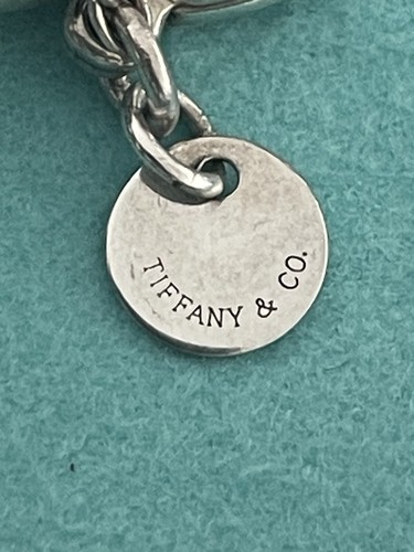 18" Tiffany & Co Sterling Silver 10mm Bead Ball Necklace (F56) - Picture 4 of 5